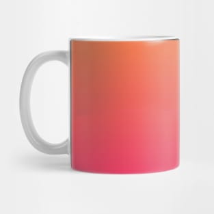 Ombre | Gradient Colors | Orange and Pink | Mug